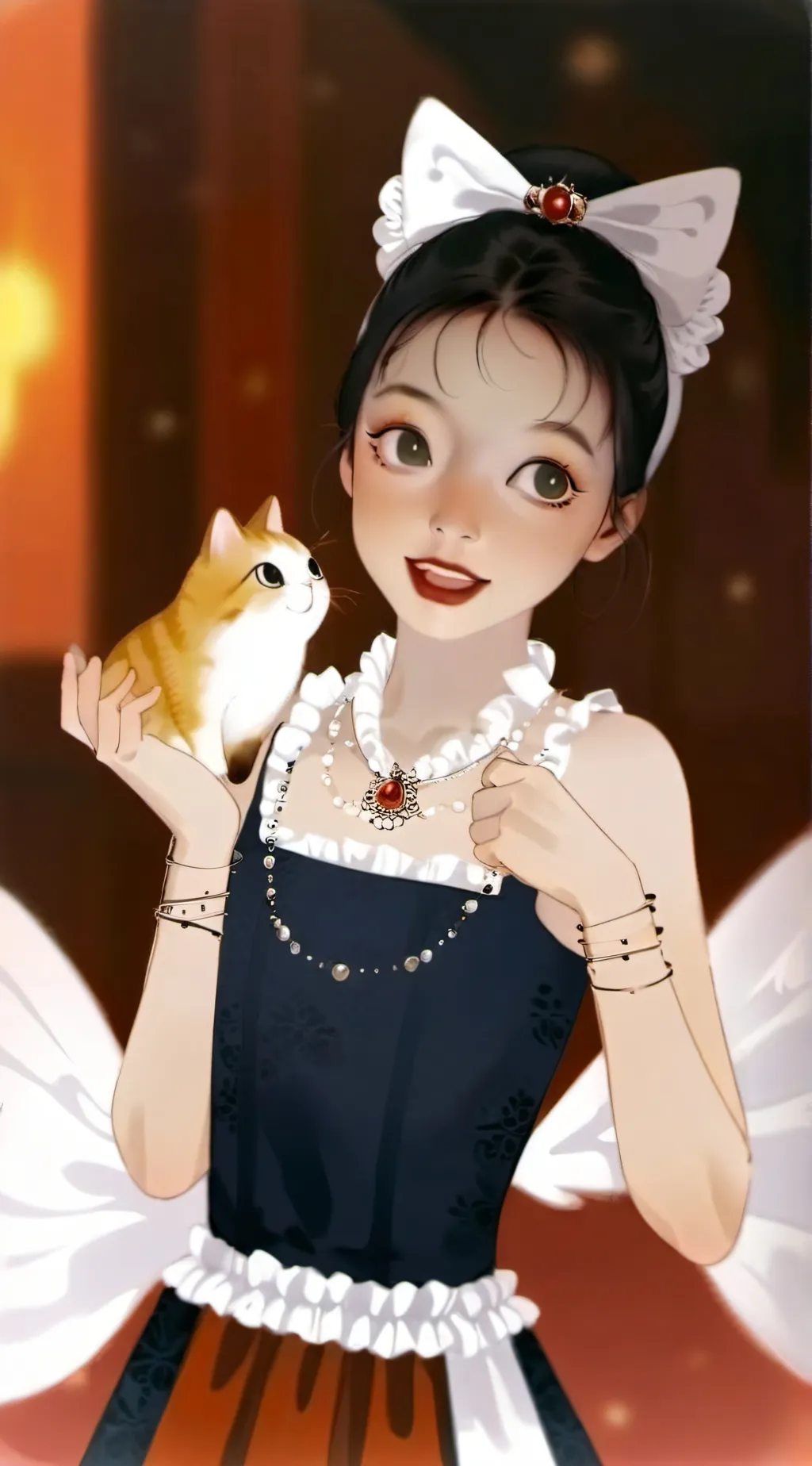 ai character: Hanna background