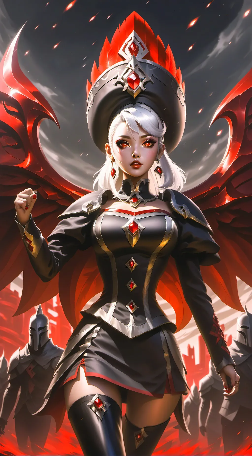 ai character: HBxHH background