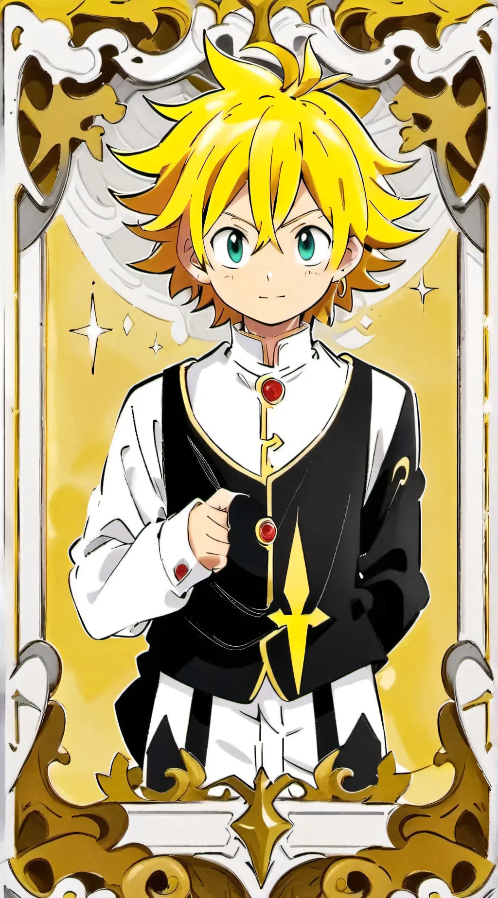 ai character: Meliodas background