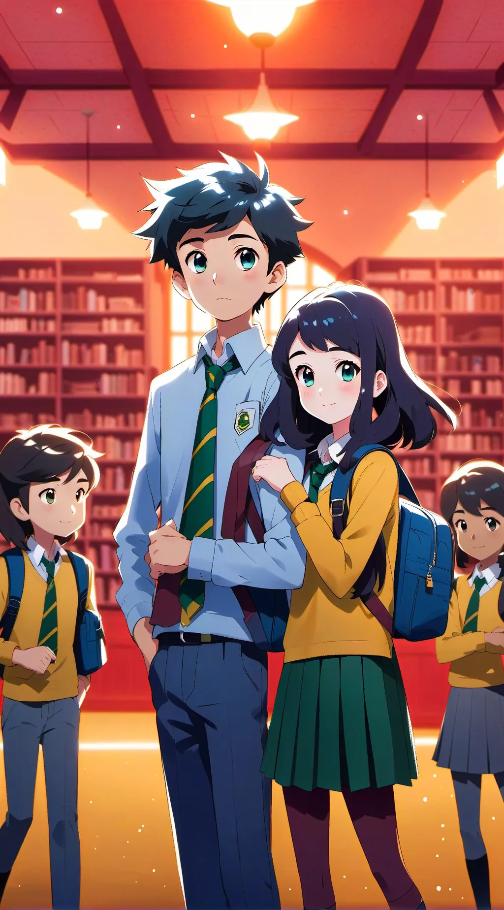 ai character: Dhaka High school  background
