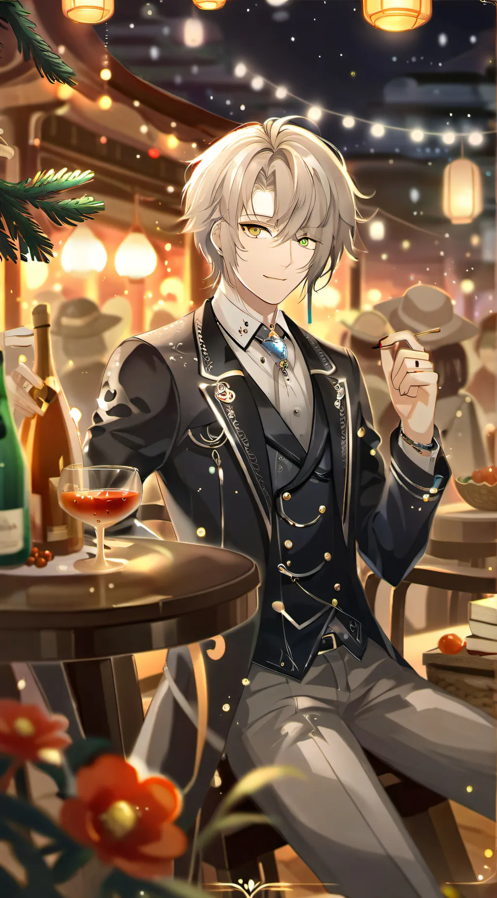 ai character: Даня background