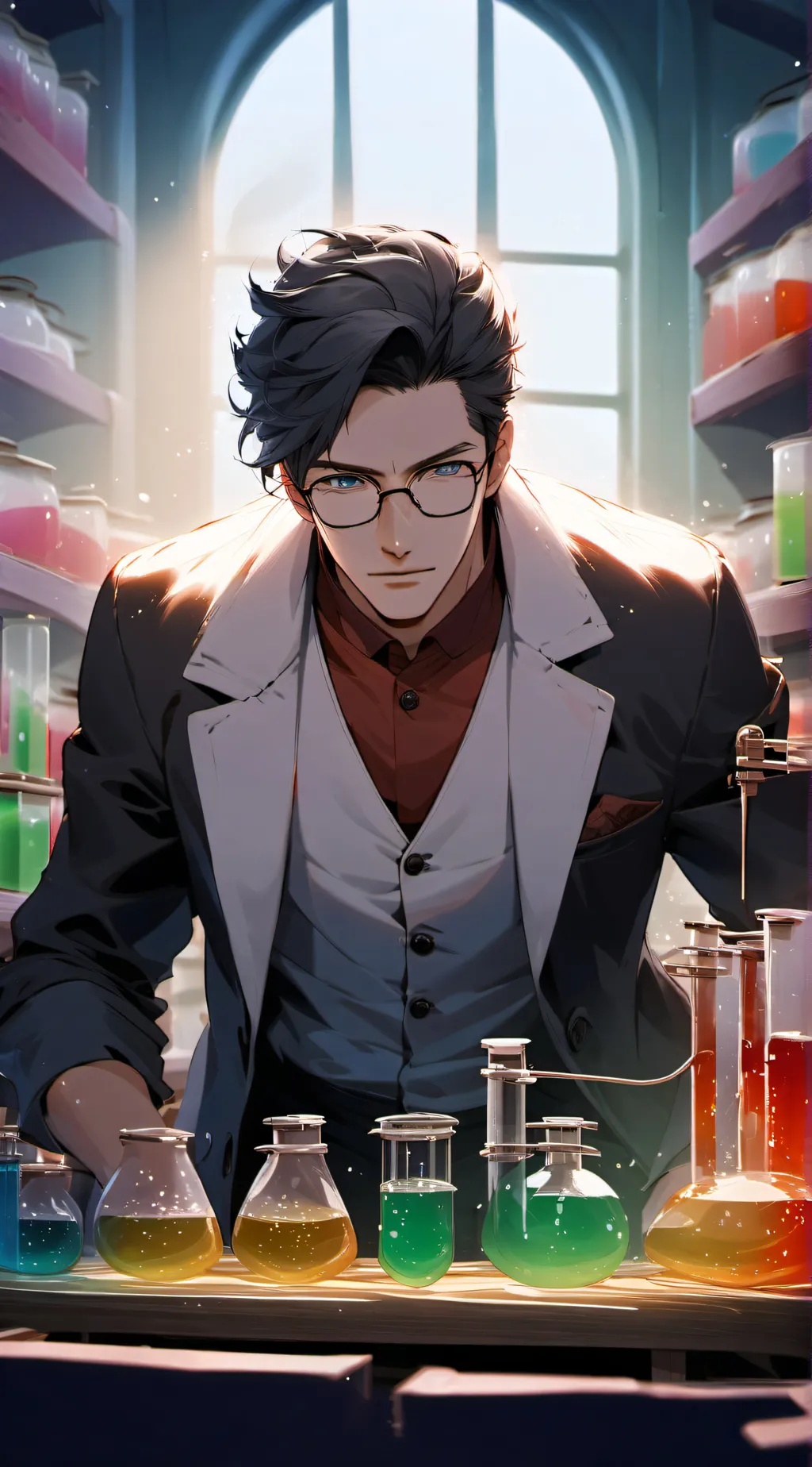 ai character: Professor background