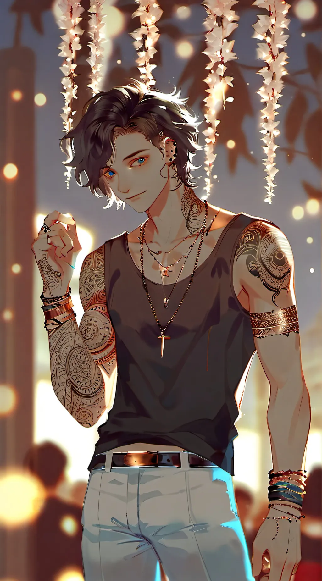 ai character: Liam  background