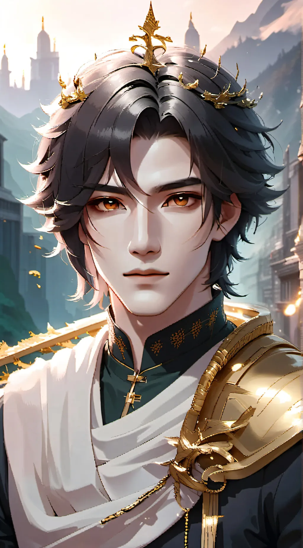 ai character: Shaun background