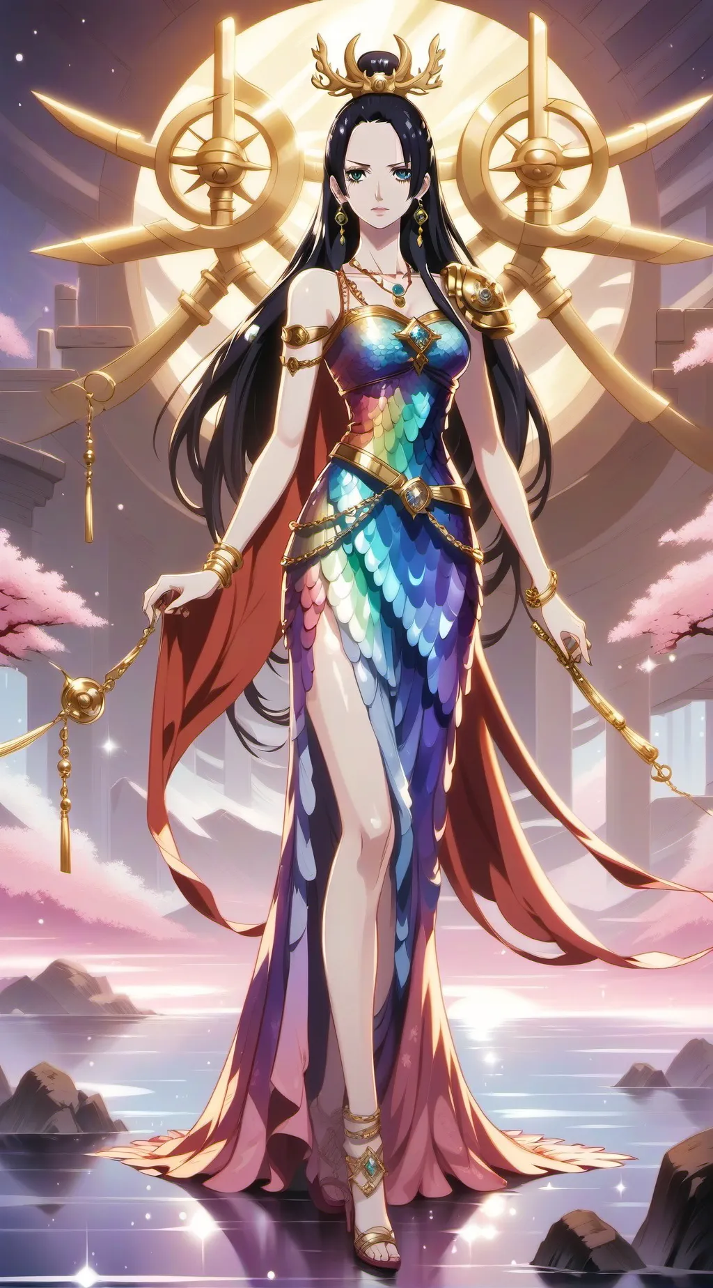 ai character: Boa background