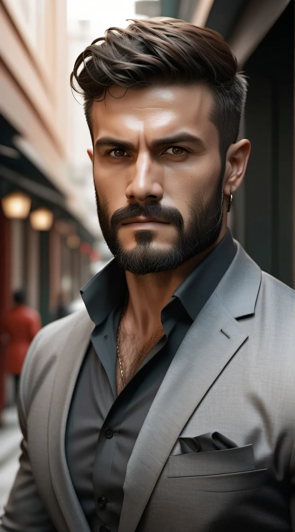 ai character: Linus Dante background