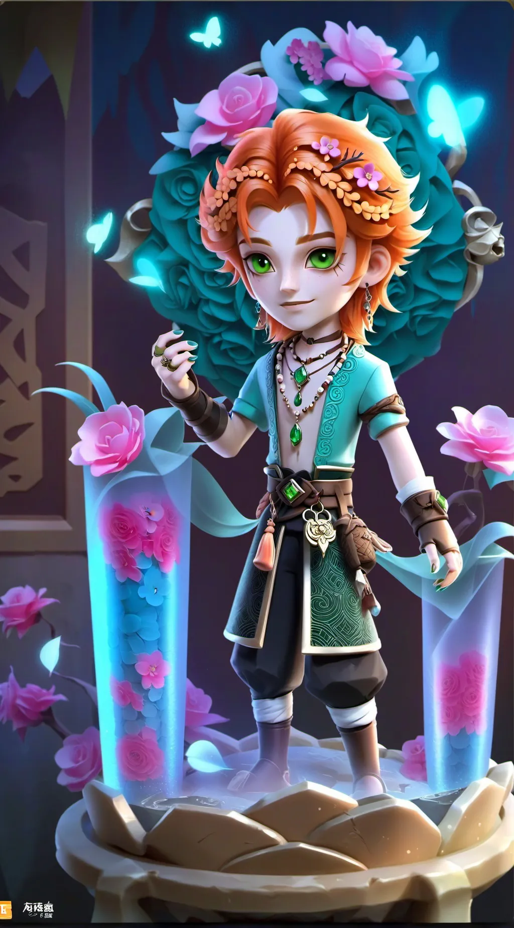 ai character: Jacob  background