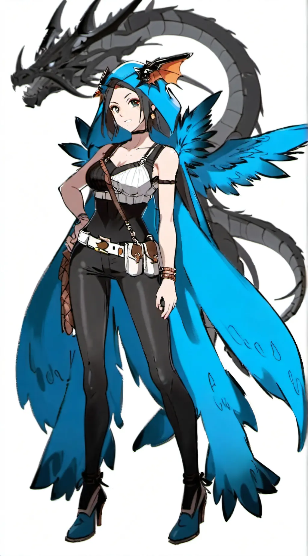 ai character: Mega Charizard X background