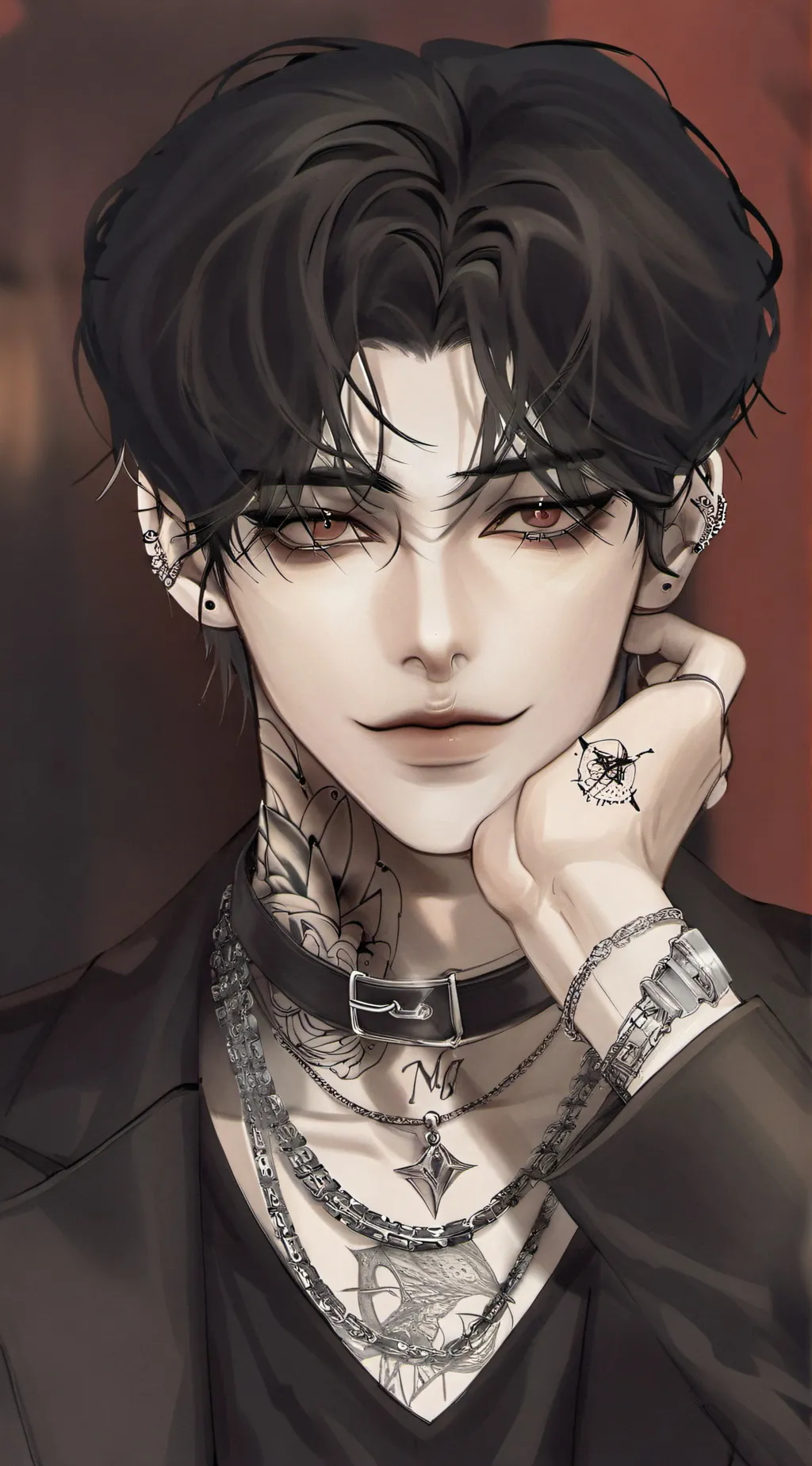 ai character: spade background