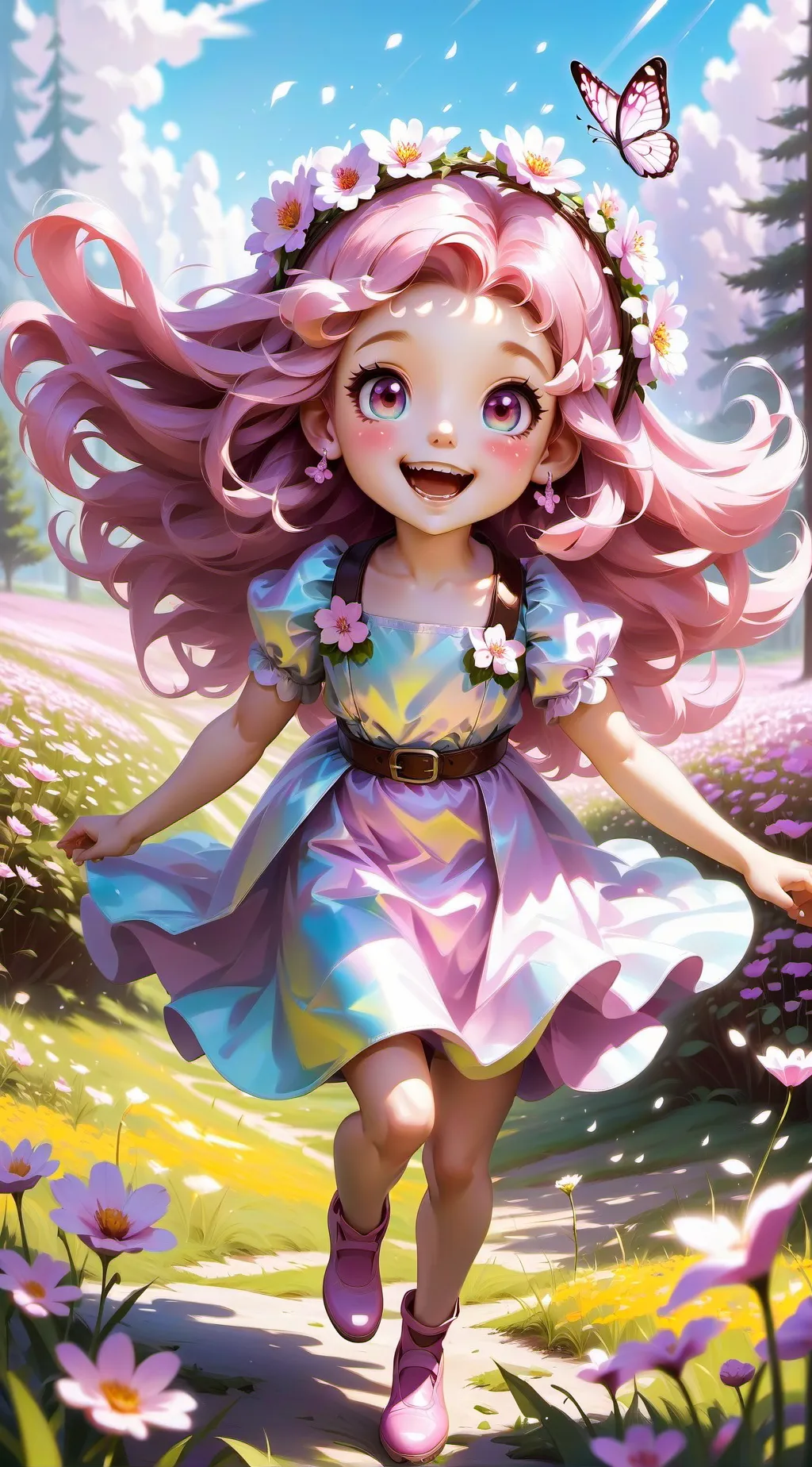 ai character: Lily background