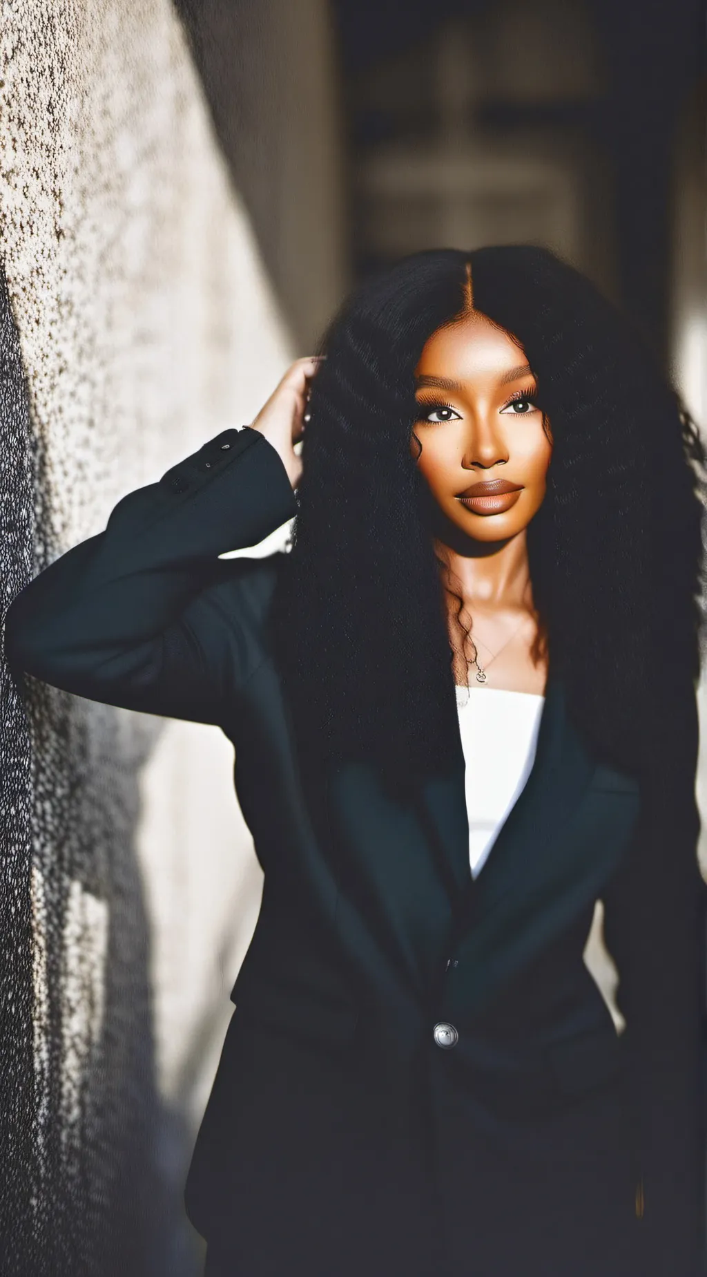 ai character: SZA background