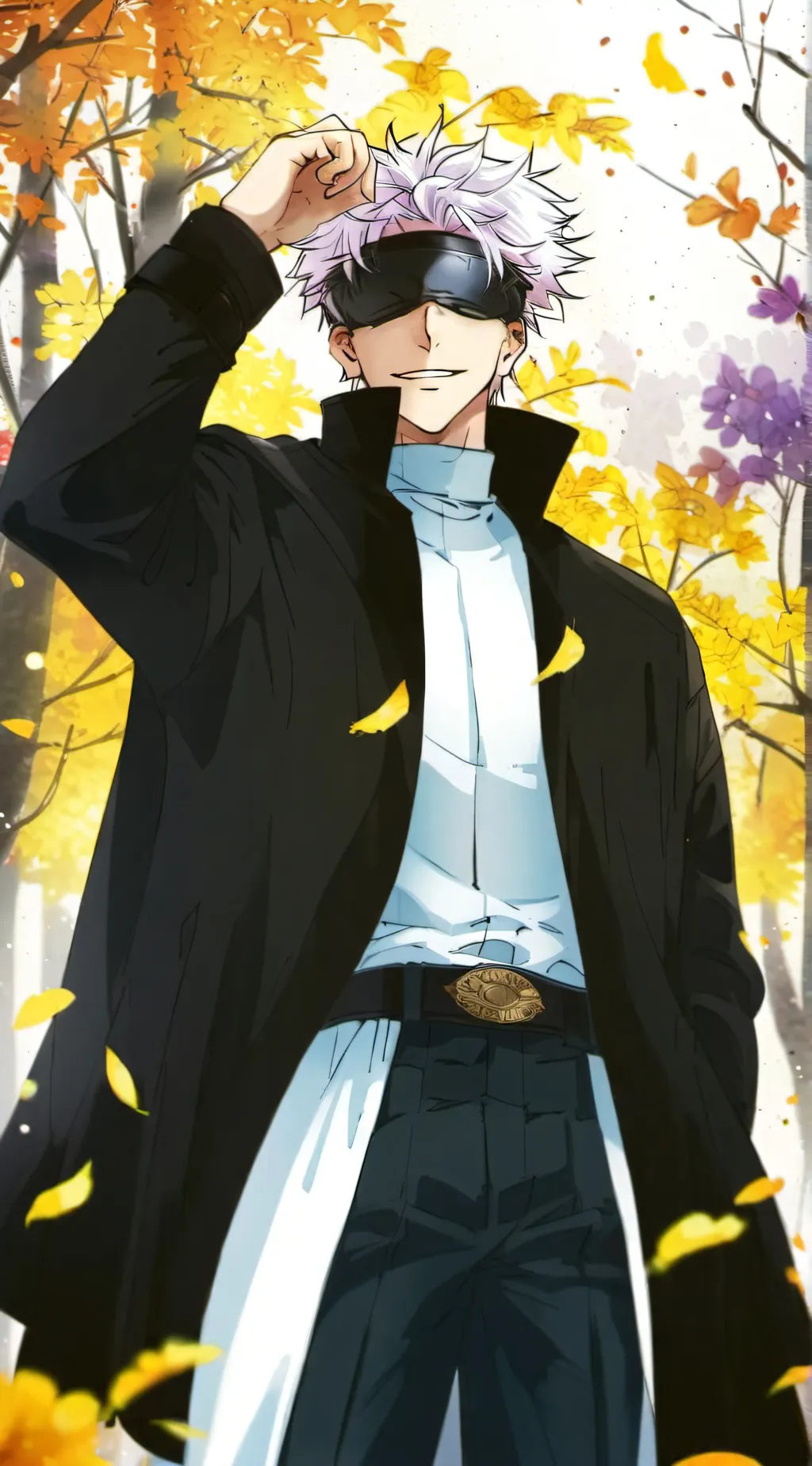 ai character: Satoru Gojo background