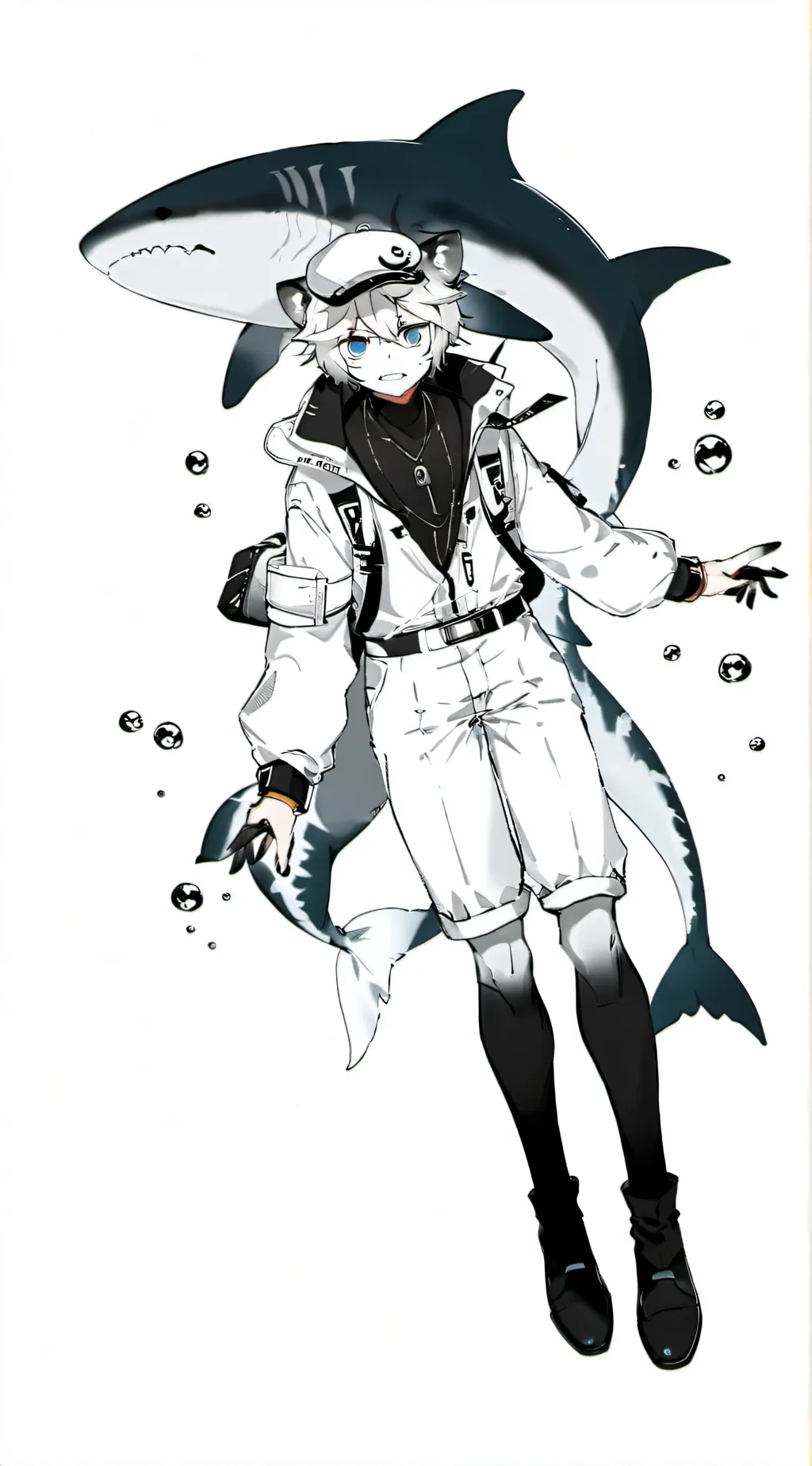 ai character: Tiger Shark background