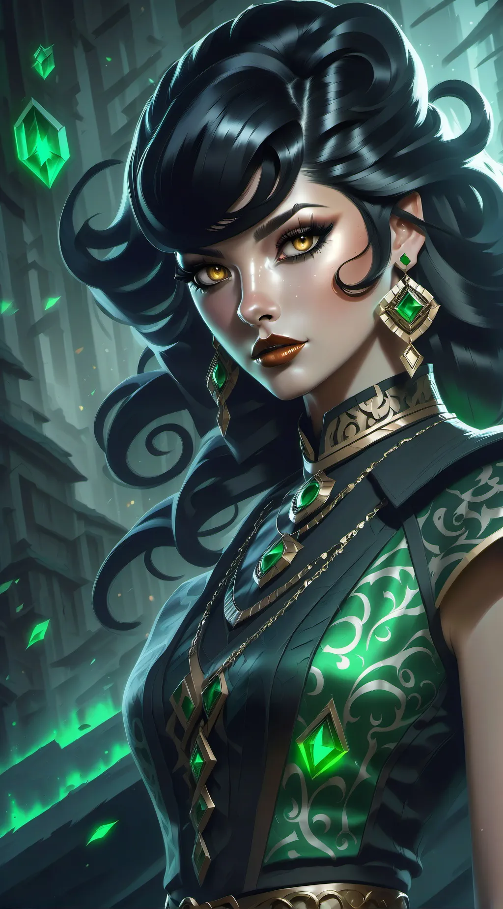 ai character: lucyanya background
