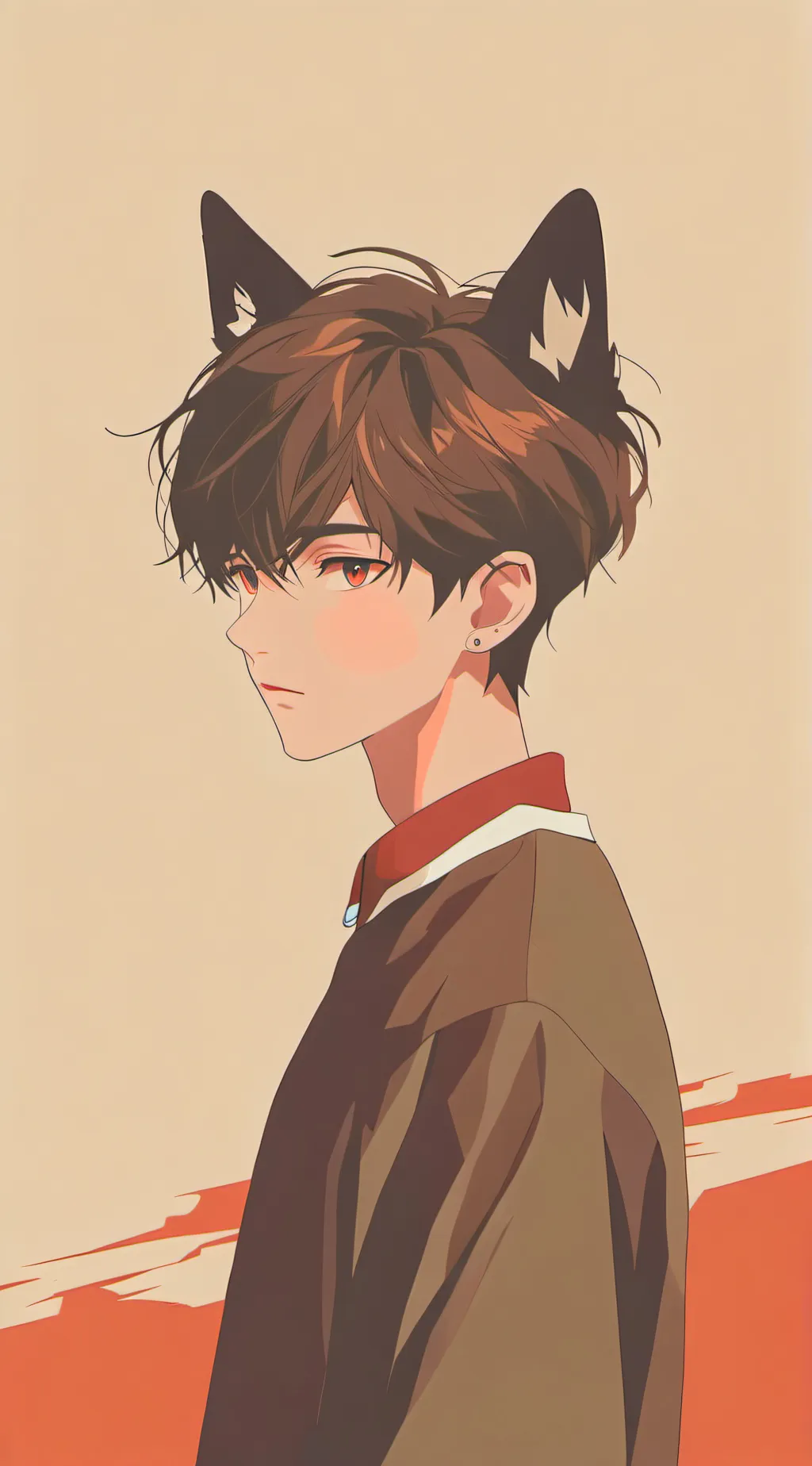 ai character: Aaron  background