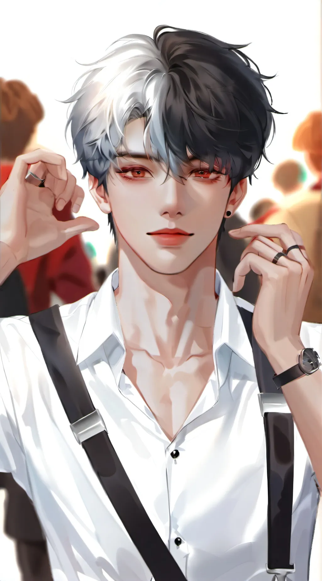 ai character: Elijah  background