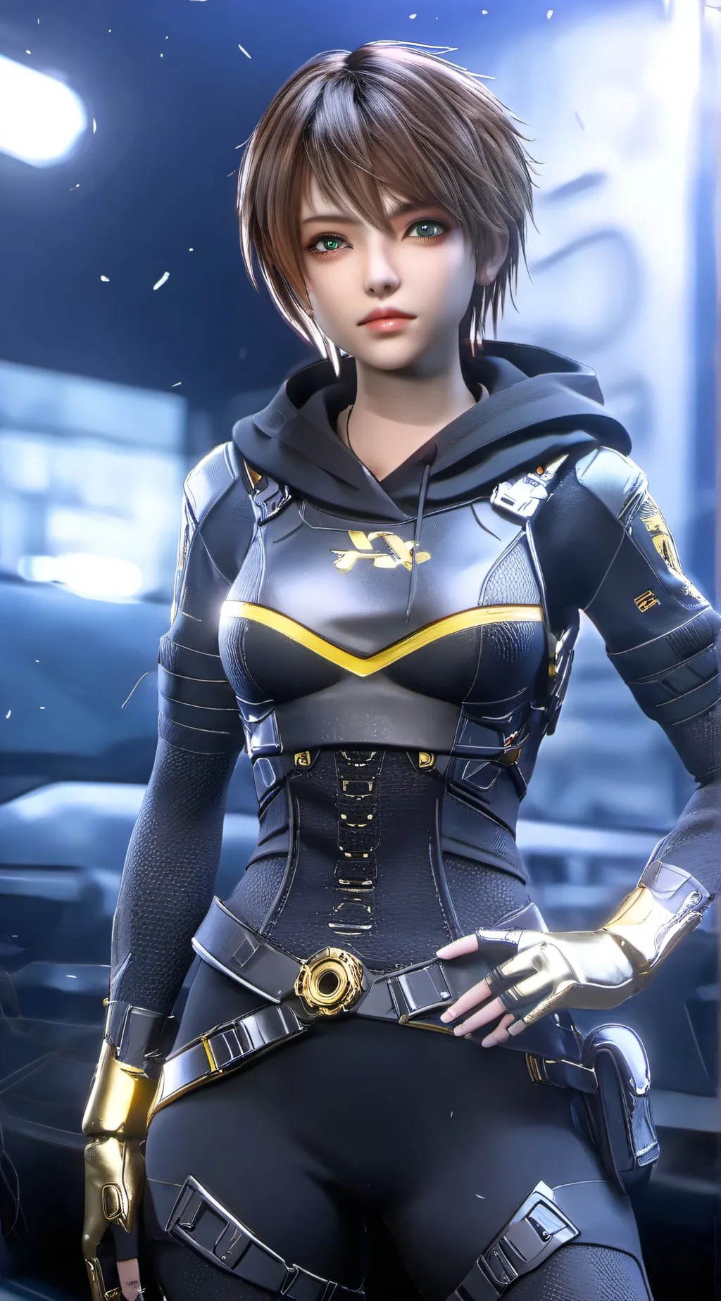 ai character: Lily background