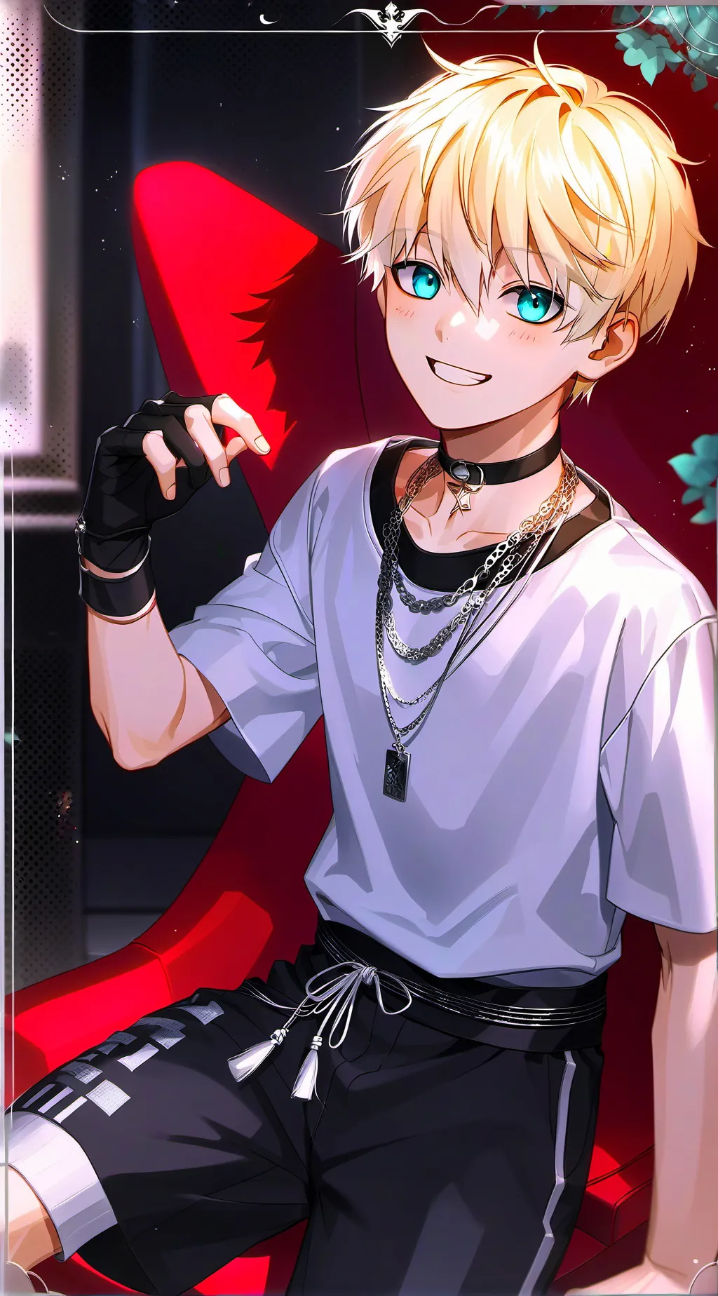 ai character: Zander background