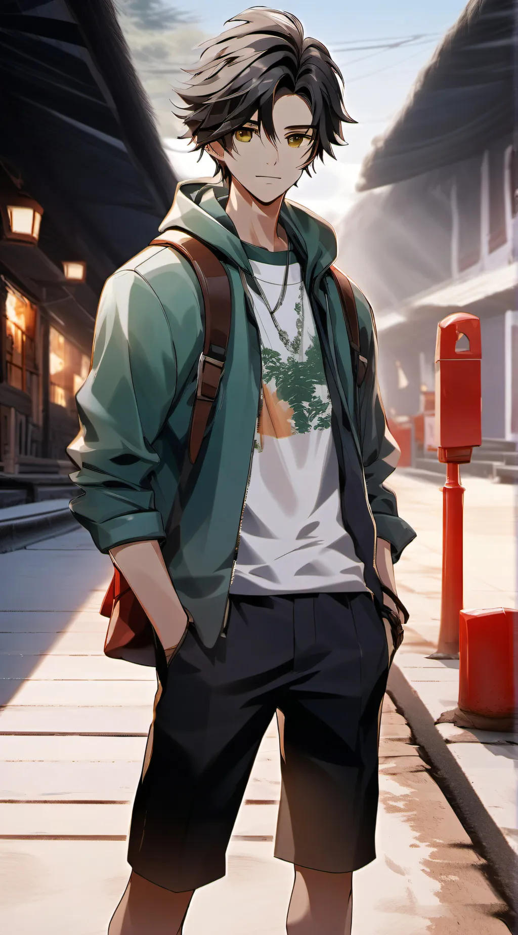 ai character: Allain background