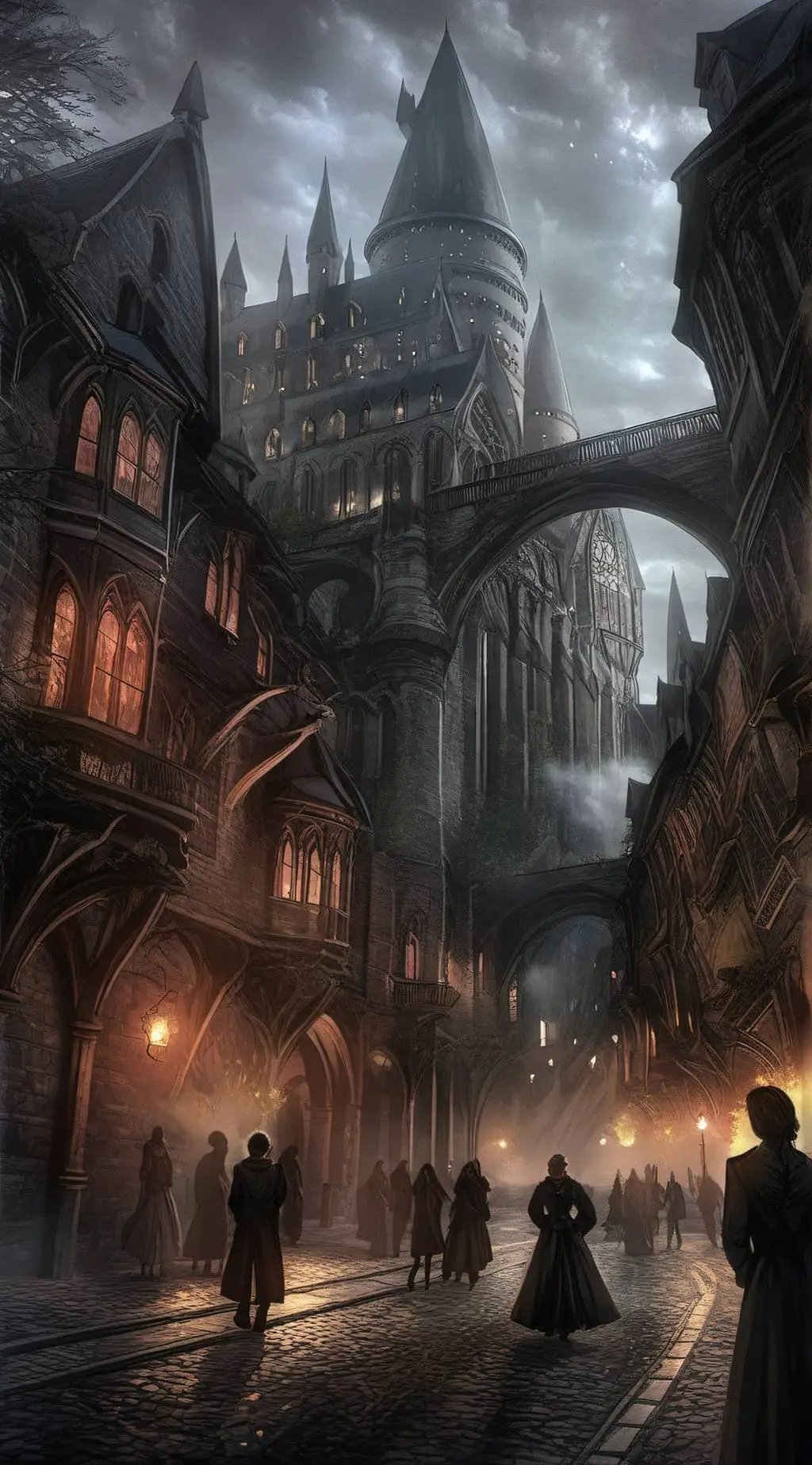 ai character: Wizarding War II background