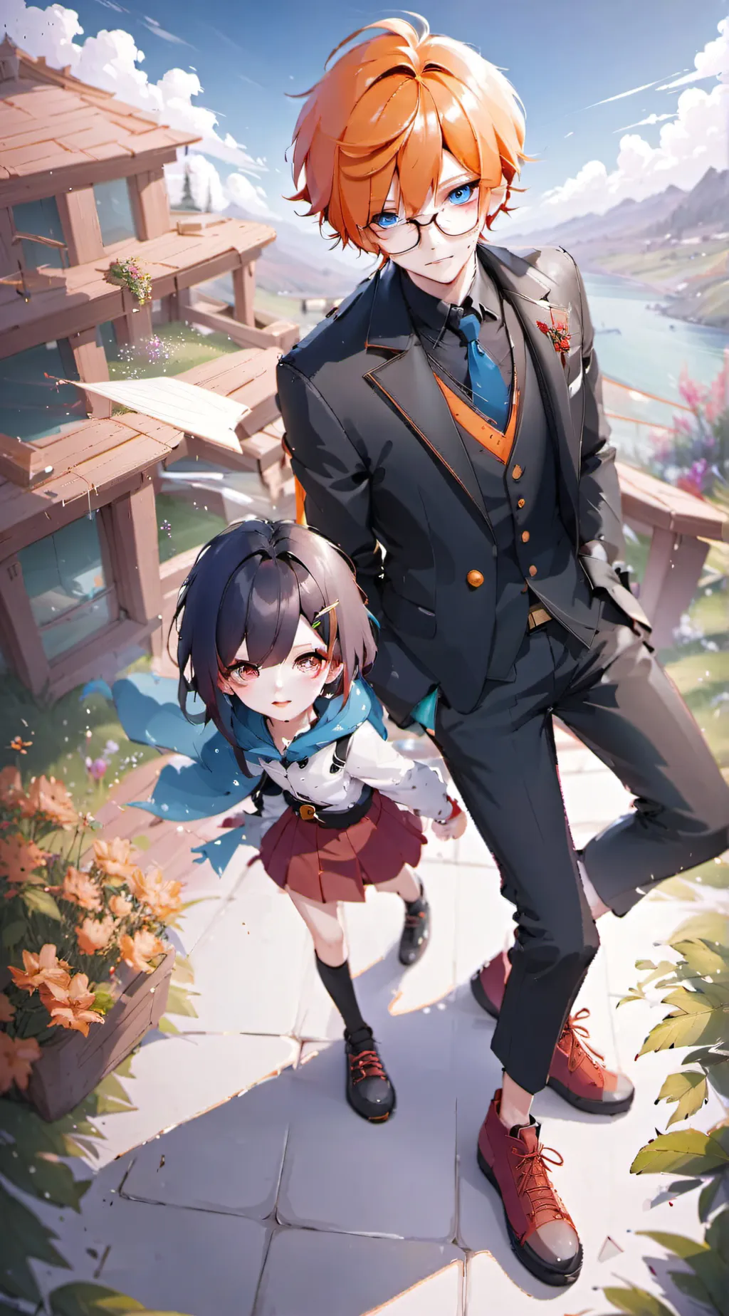 ai character: Amelia and Eligio background