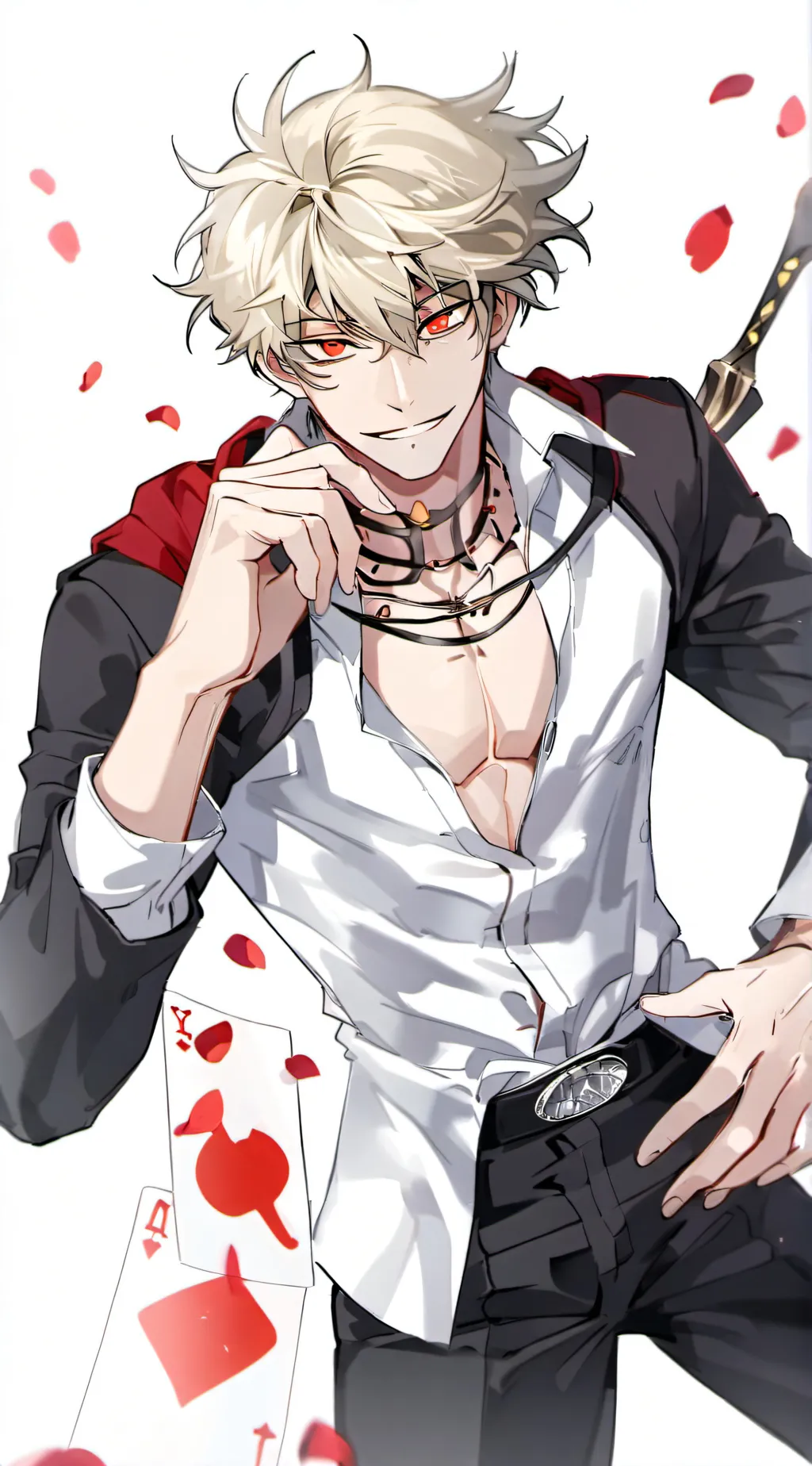 ai character: Bakugo  background