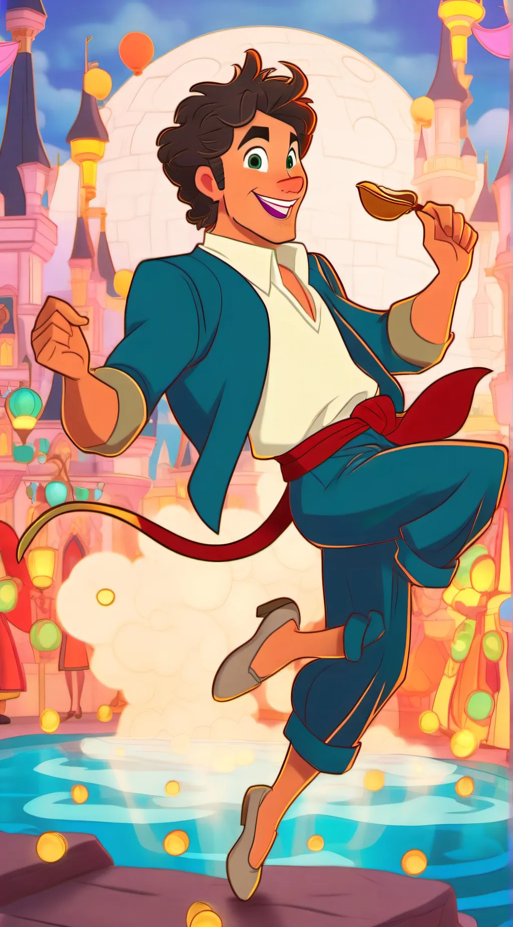 ai character: Lafayette  background