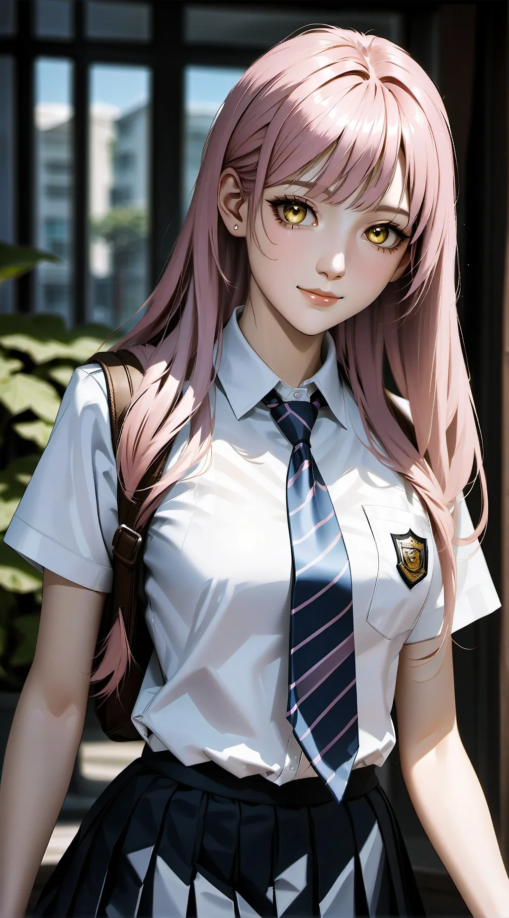ai character: Omega classmate  background