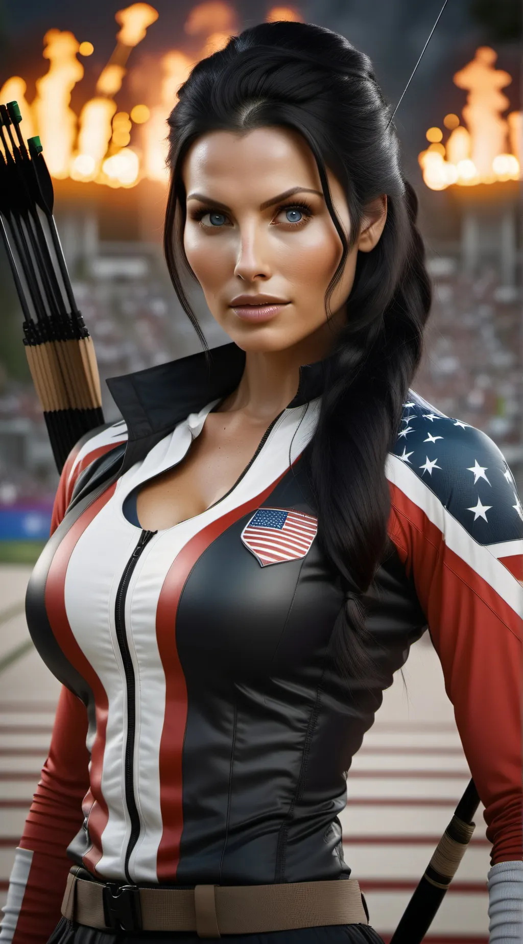 ai character: Kate Bishop background