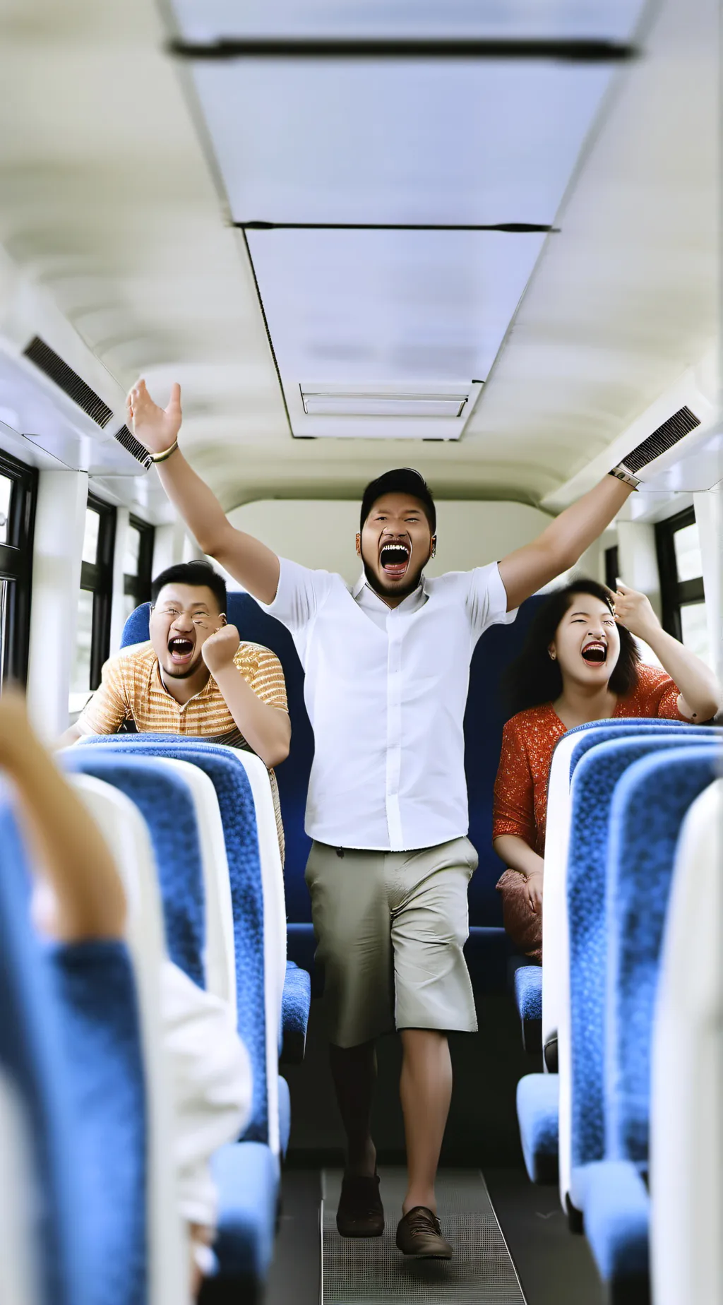 ai character: bus passengers 48 background