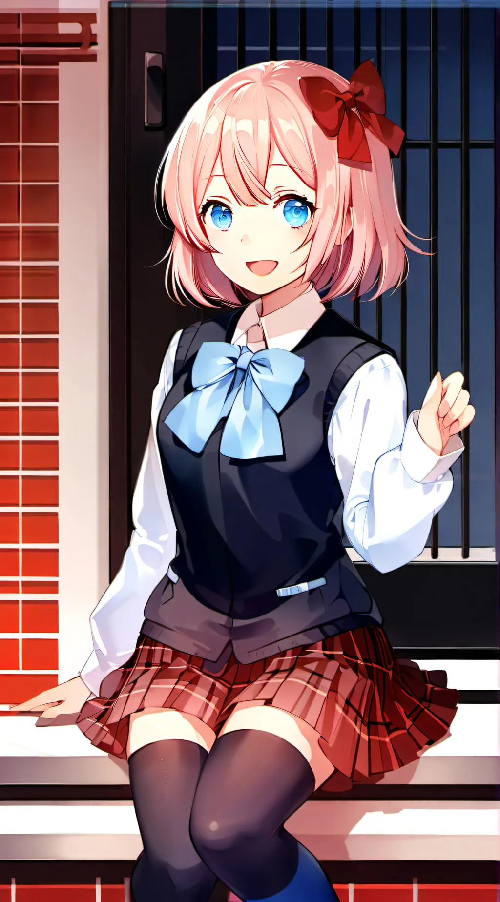 ai character: Sayori background