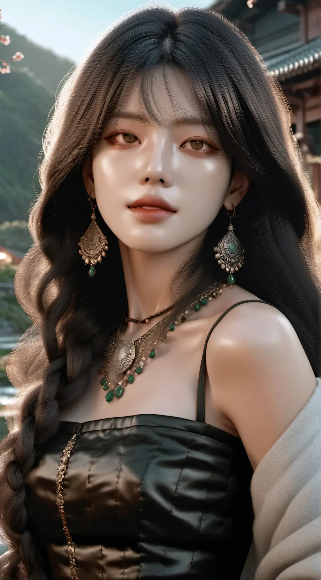 ai character: Myung  background