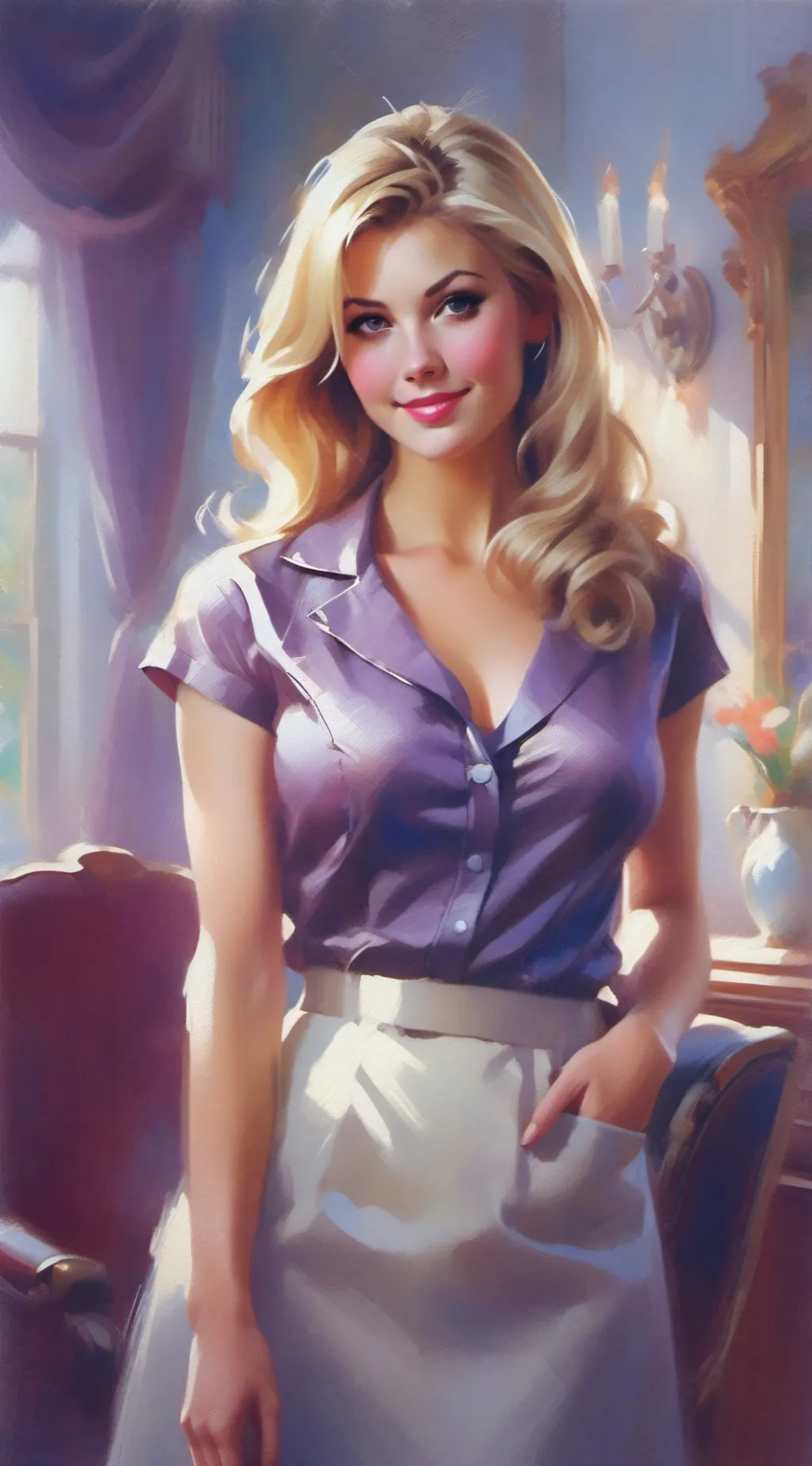 ai character: Mary background