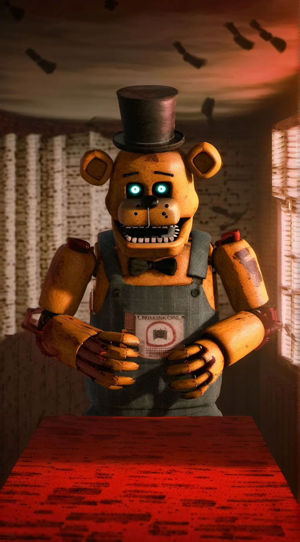 ai character: random funny fnaf background