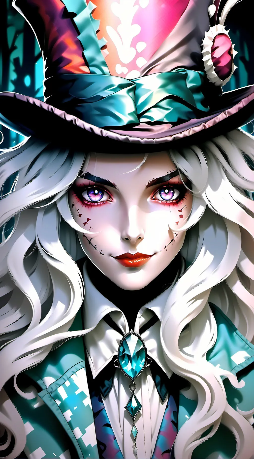ai character: Sylvia🎩  background
