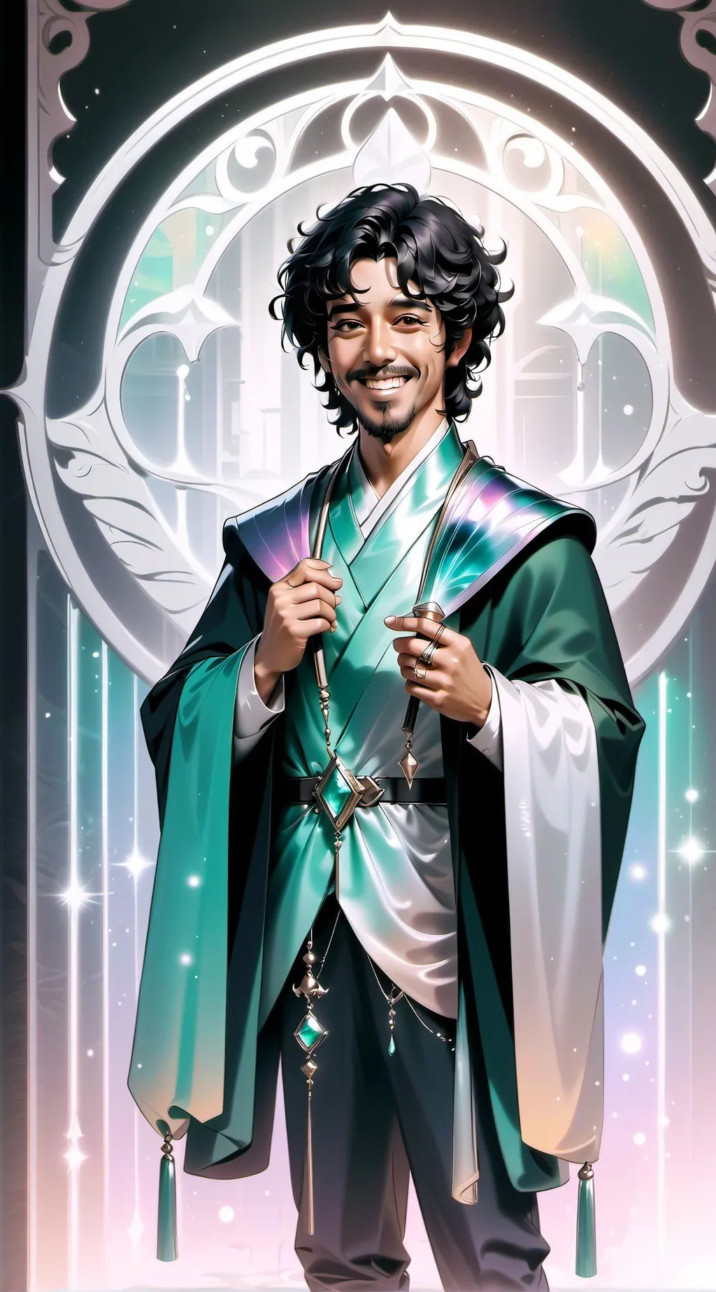 ai character: David  background