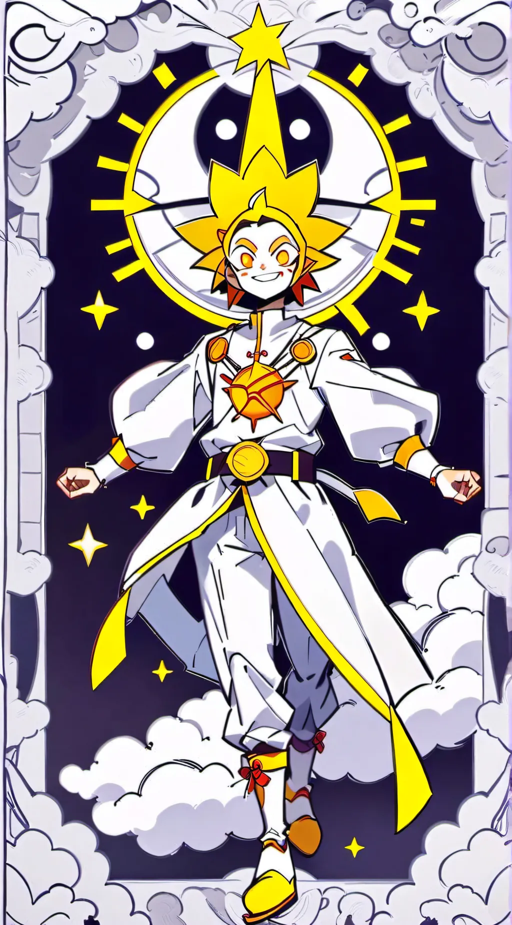 ai character: sundrop background