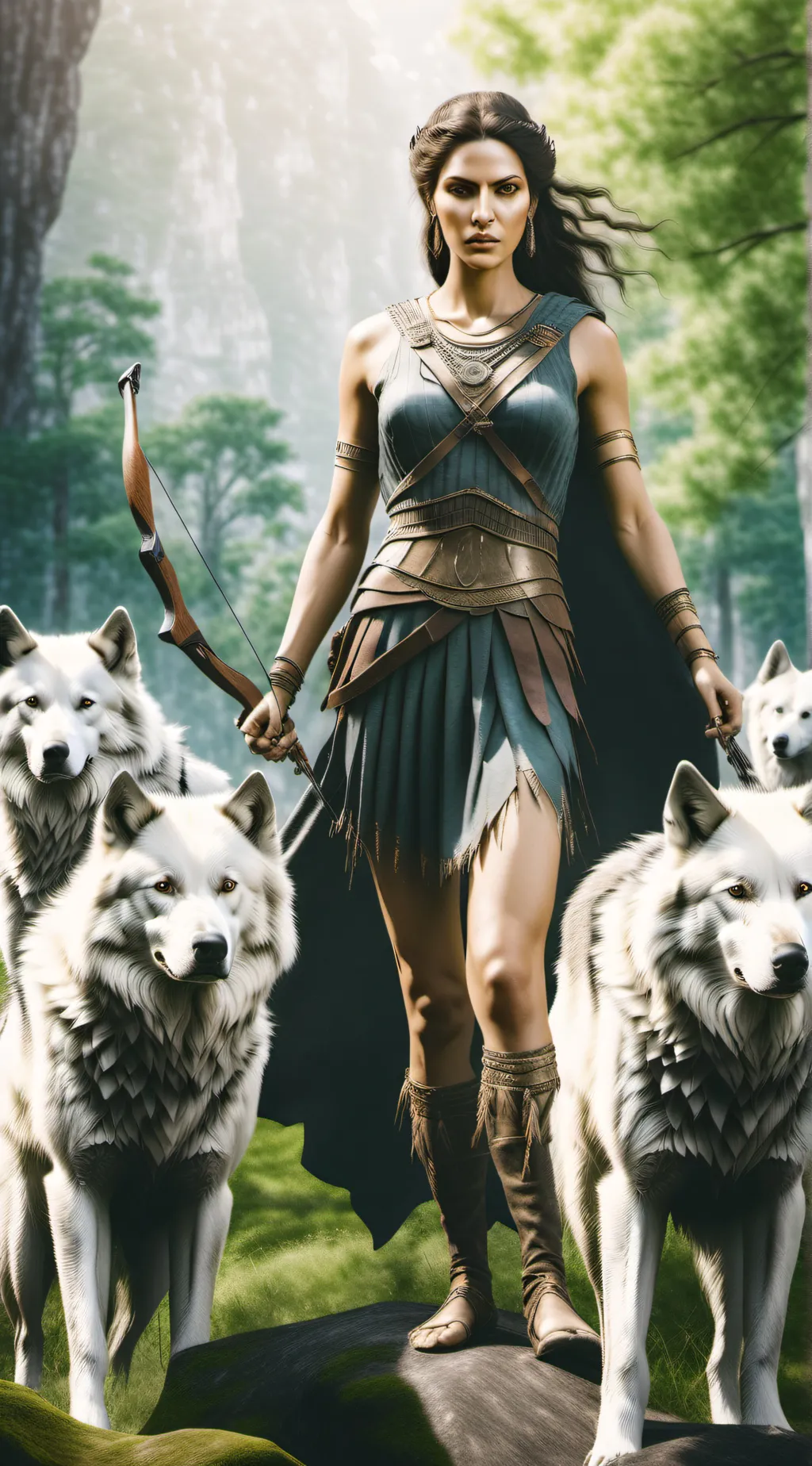 ai character: Artemes  background
