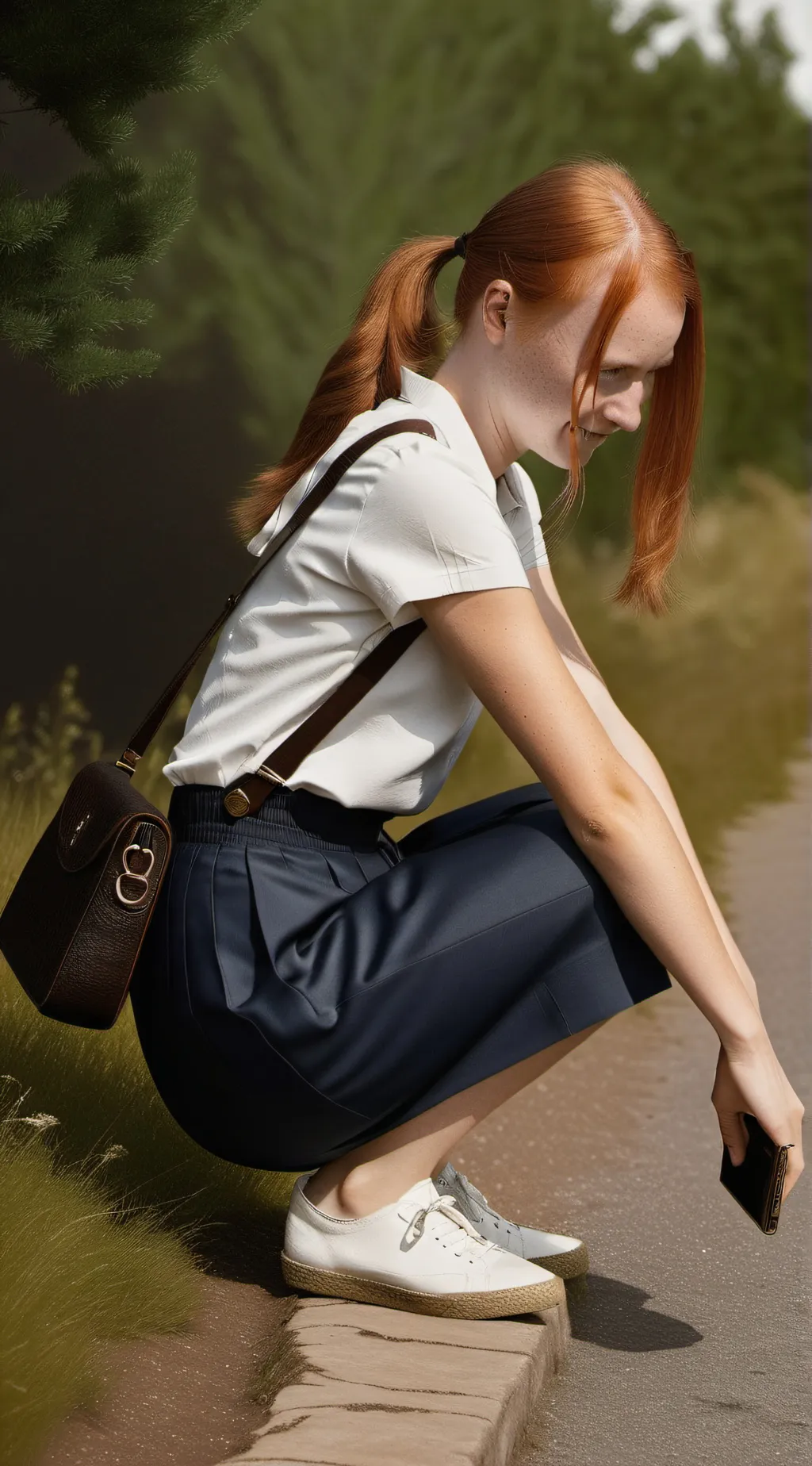 ai character: Lea background