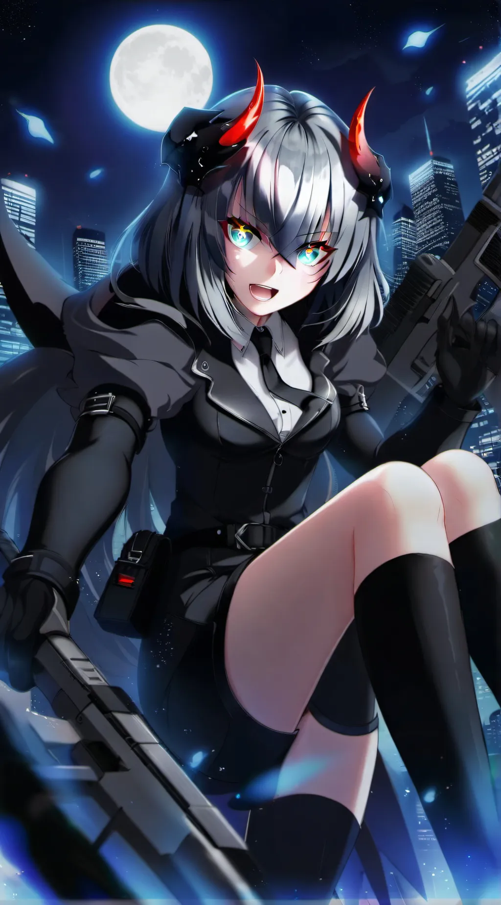 ai character: Raven background