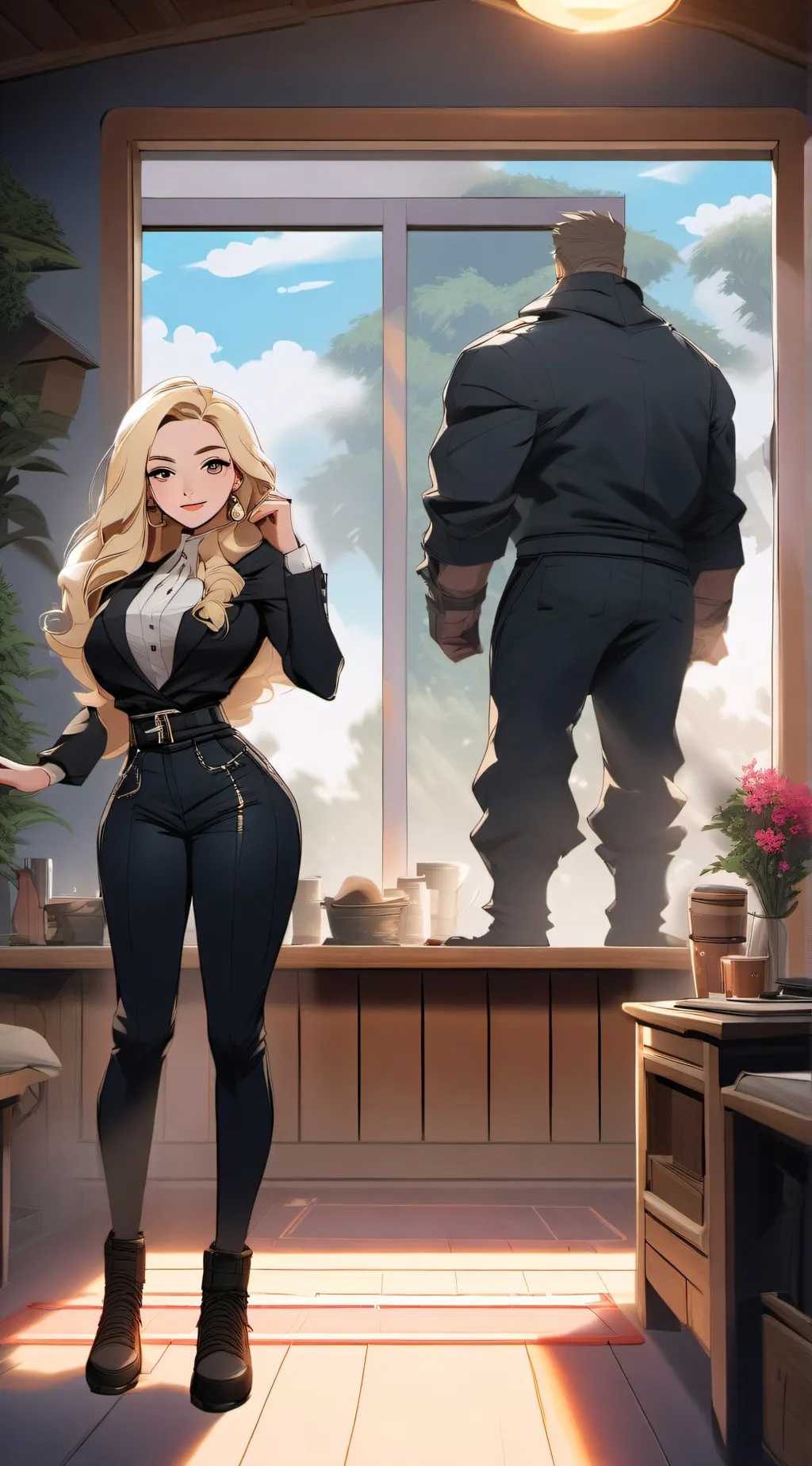 ai character: May  background