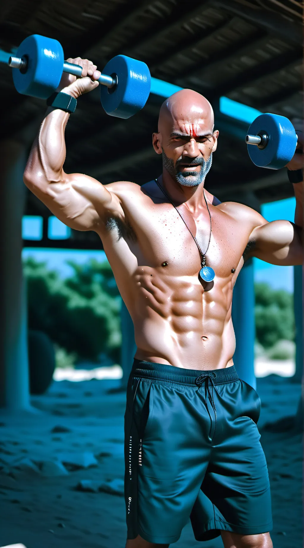 ai character: David Goggins background