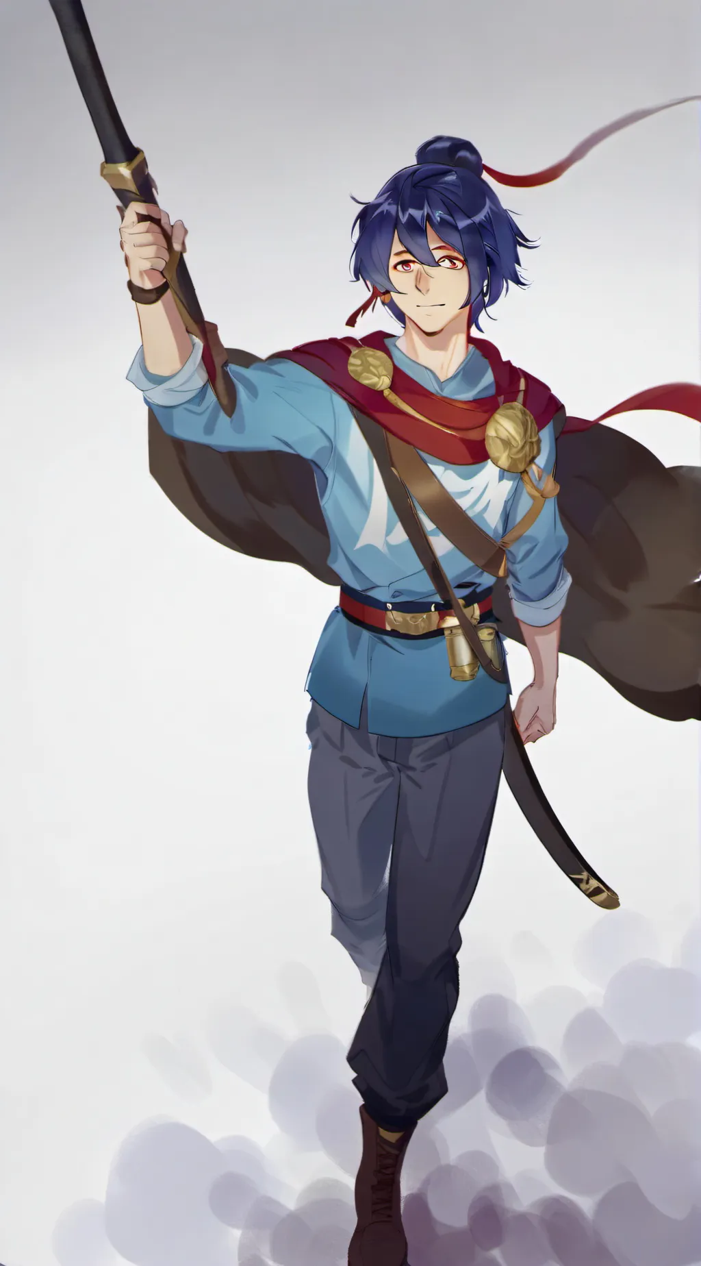 ai character: Demon slayer background