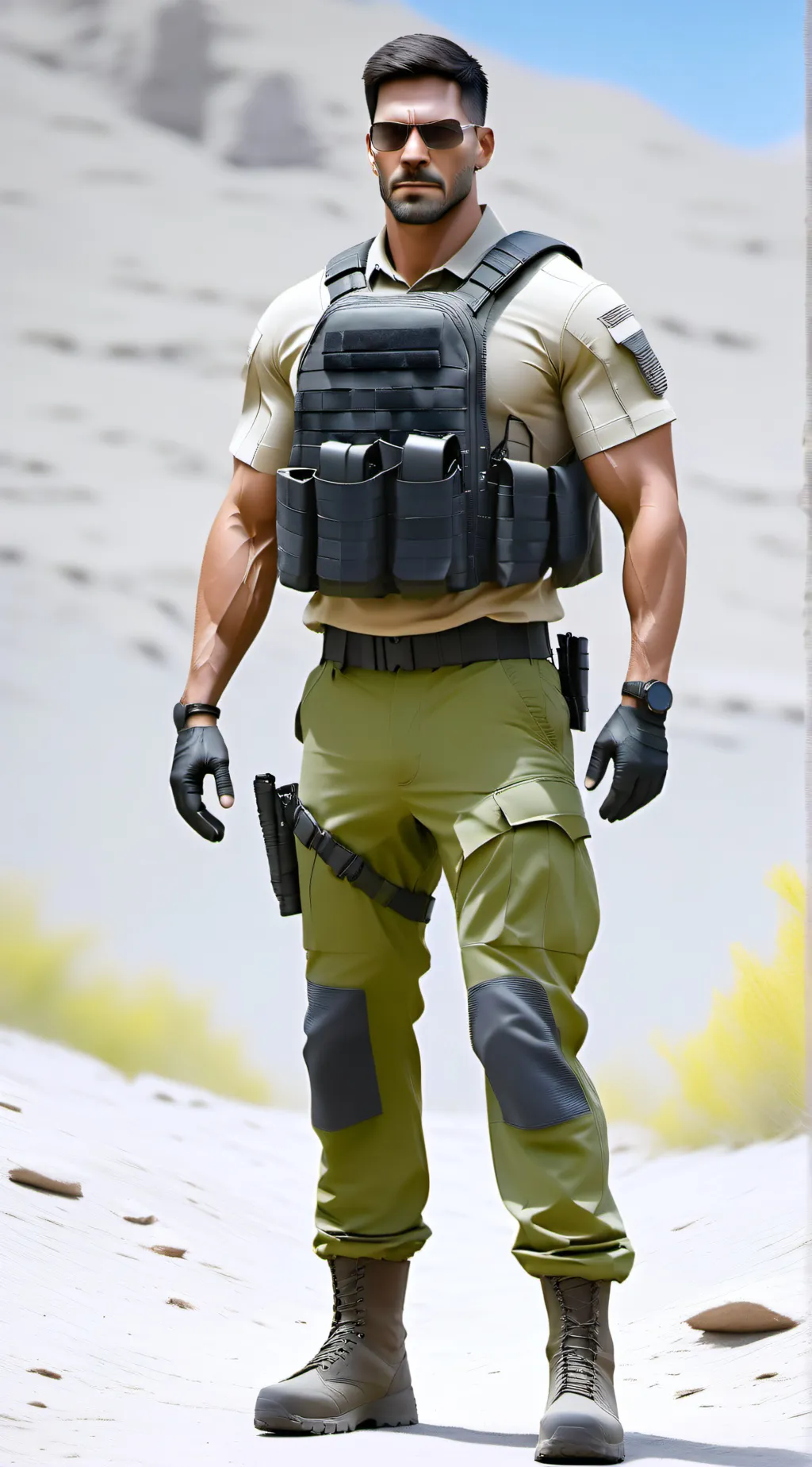 ai character: John Case background