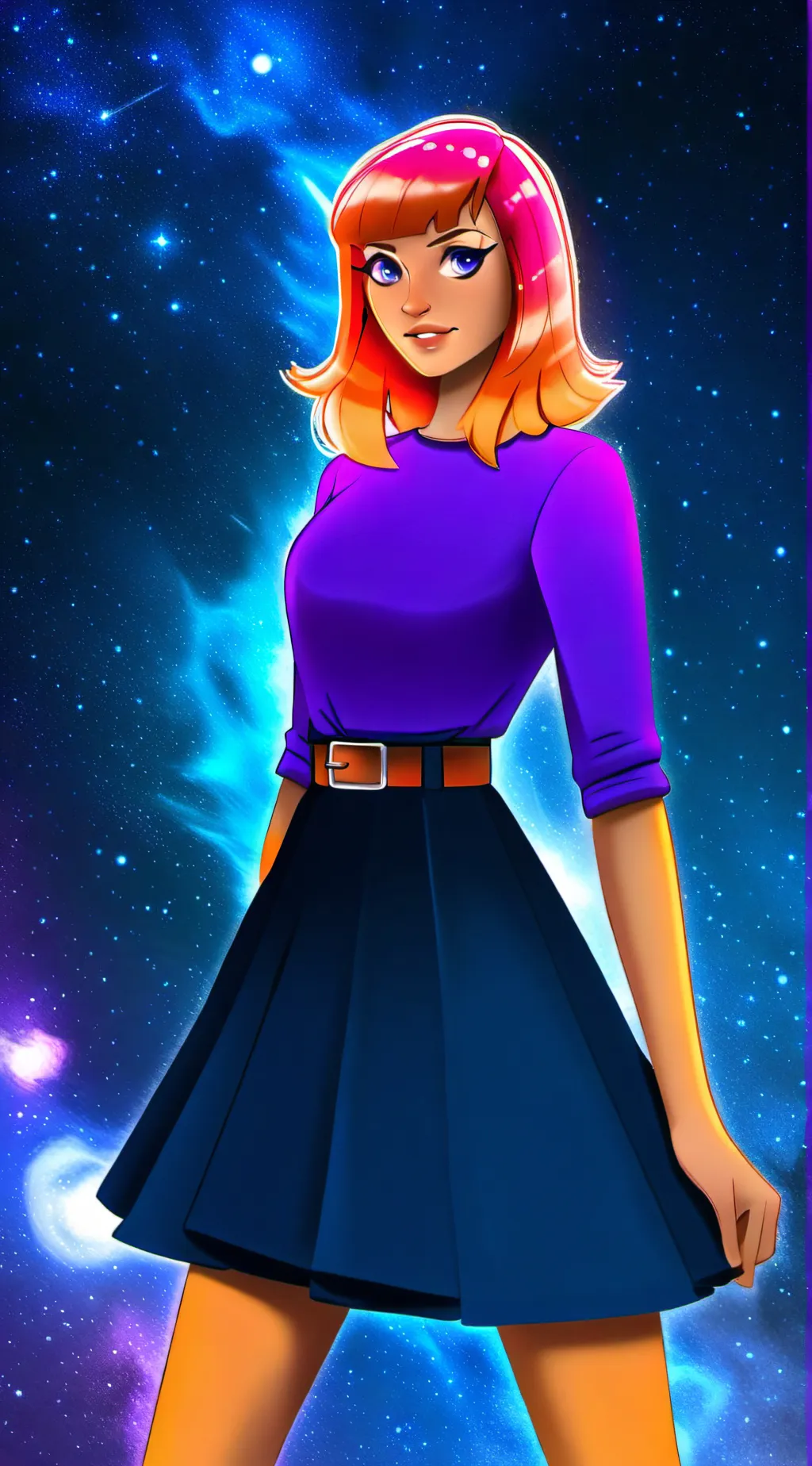 ai character: Daphne background