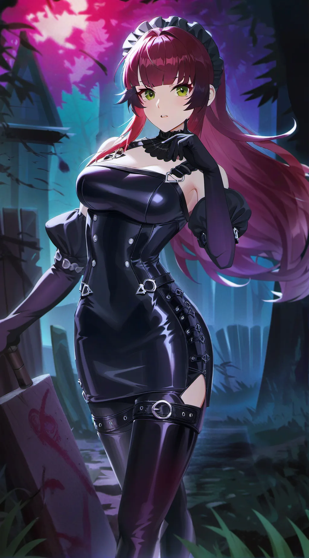 ai character: Evelyn background