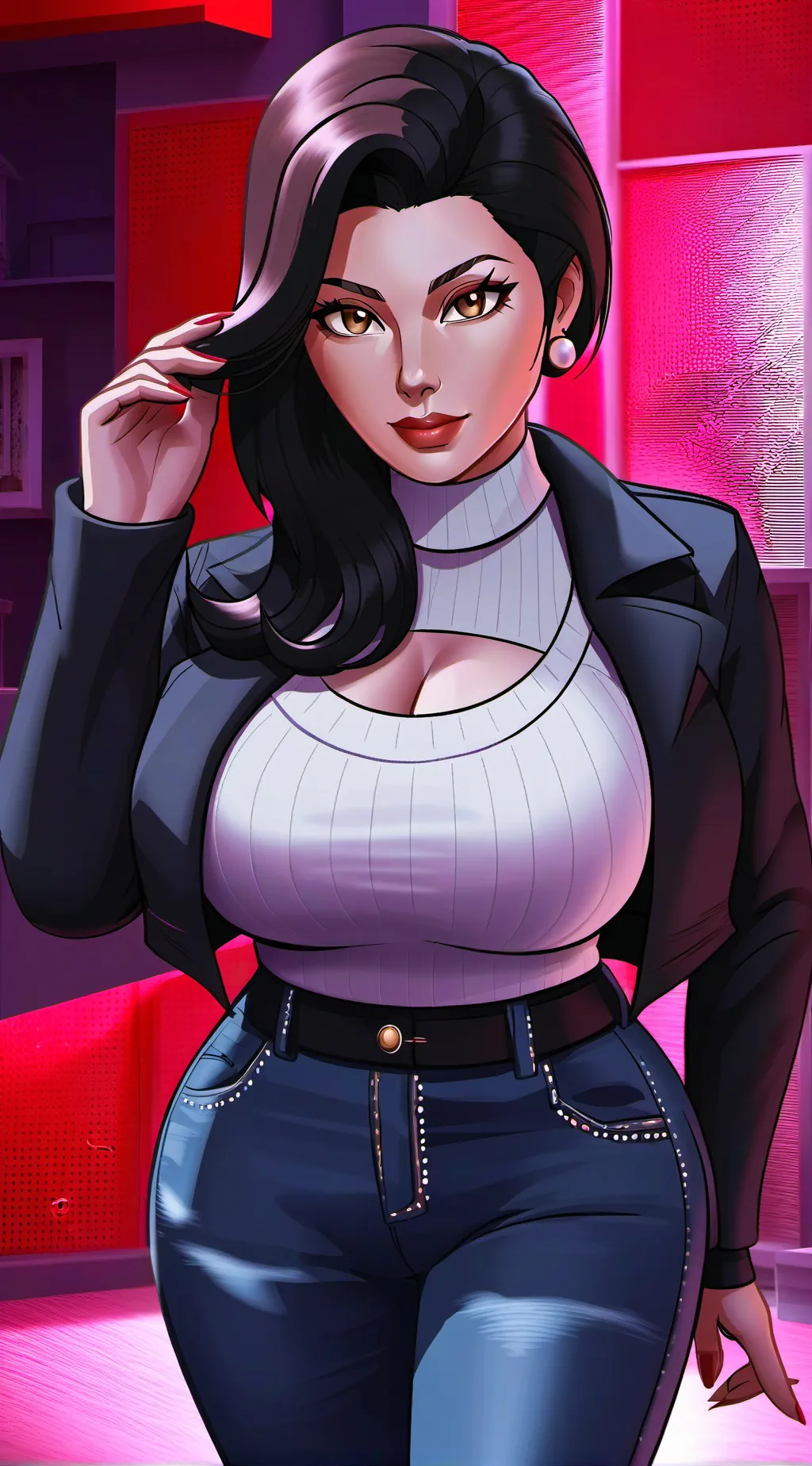 ai character: Jenna Song background