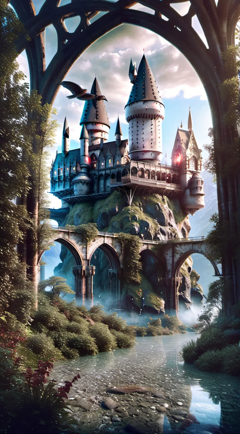 ai character: hogwarts~ background