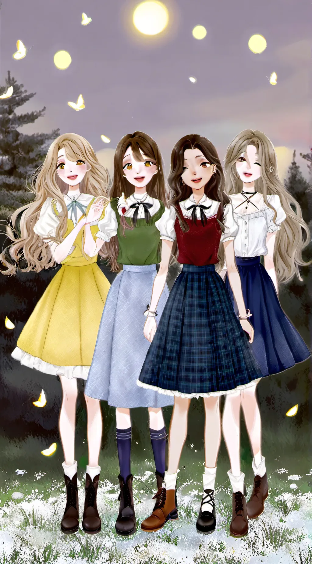 ai character: The heathers background