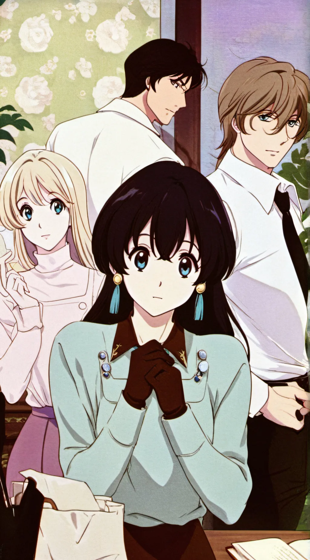 ai character: Anna und sonia background